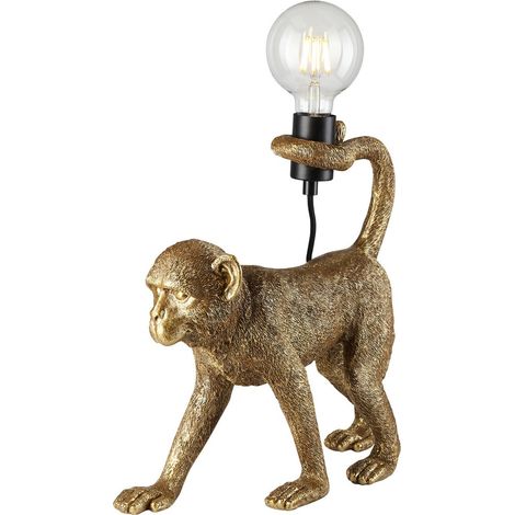 Endon Capuchin Lampada da tavolo vintage in vernice oro (1/5)