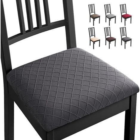 Ecleanfy - Lot de 6 housses de chaises de salle à manger (1/5)