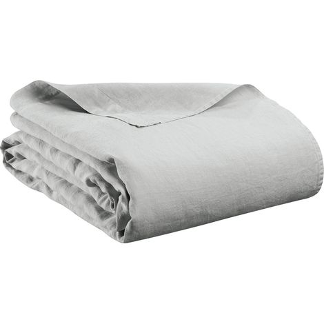 VIVARAISE - Drap plat Vivaraise en chanvre beige - 240 x 300 cm (1/4)