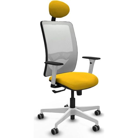 Piqueras-y-crespo Sedia da Ufficio Zulema Gialla Comfort