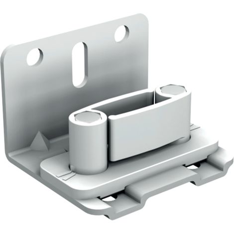 Guide reglable en plastique blanc equerre laque blanc pr u 25x17 et 30x30