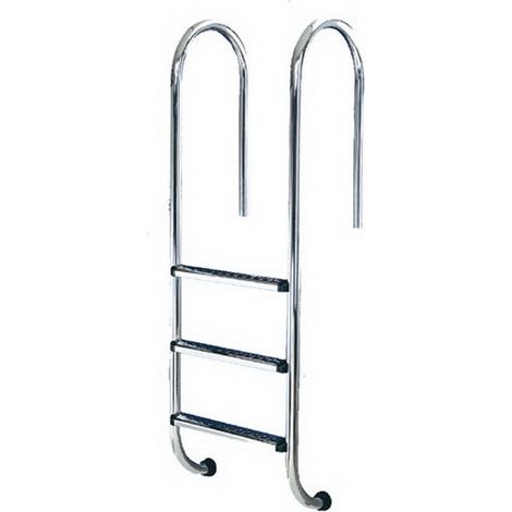 ECHELLE DROITE INOX 2 MARCHES ANTIDERAP FLEXINOX 87132023N