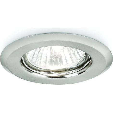 Philips Lighting Enif Faretto Singolo Fisso da Incasso Senza Lampadina, Nickel, 9 x 9 x 10 cm (1/3)