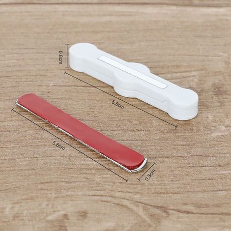 Magnete für Moskitonetze, Fillis 22 Stück Magnetstreifen, Magnetclips, selbstklebende Clips für Fenster-Moskitonetze, kein Bohren erforderlich (1/5)
