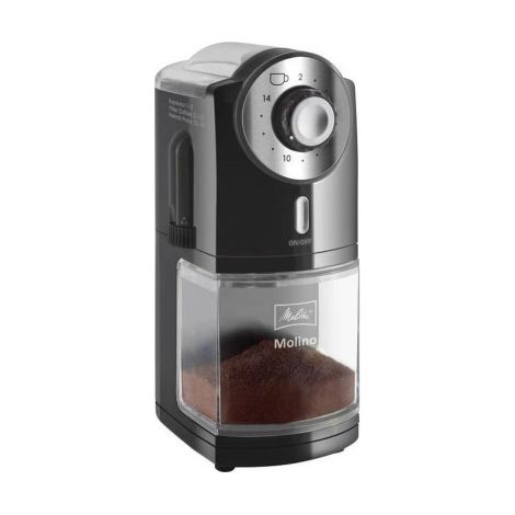 Melitta Molino moulin à café noir 100 W 200 g capacité (1/8)
