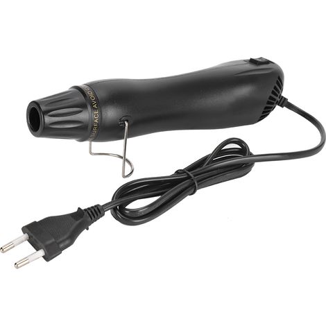 Pistolet à air chaud 220V pour soudure, séchage, bricolage et embossage - Noir avec prise EU (1/5)