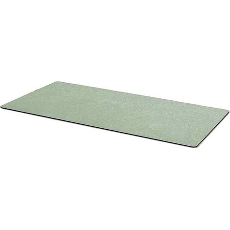 1 Tapis de bain 40x120 cm, séchage rapide, caoutchouc antidérapant, vert sauge, salle de bain cuisine entrée (1/5)