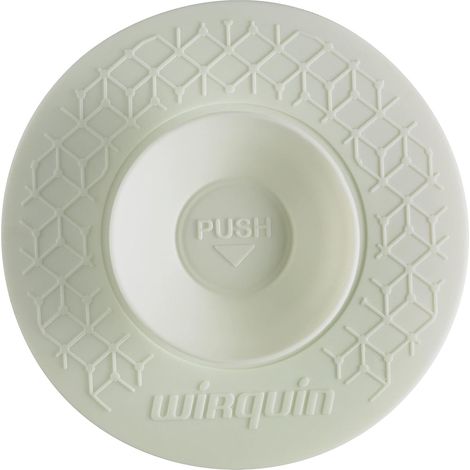 Bouchon et filtre universel Uppy adapté aux évacuations évier, lavabo, baignoire, blanc (1/5)