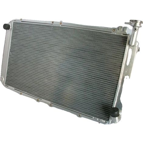 Radiador, Aluminio, Peso 8,5 kg, Diámetro de entrada 35 mm, Diámetro de salida 38 mm, Compatibilidad Ford Maverick DA 4.2L Gasolina TB42S (1988-1994) (1/5)