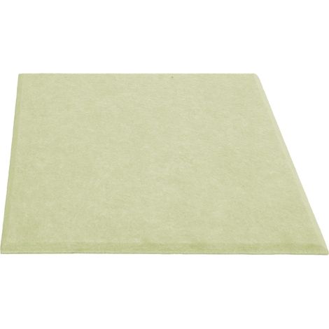 Panneau Acoustique Absorbant 6 Pièces Épaissi Réduction Écho Isolation Phonique Mousse Anti-Reverb Jaune (1/5)