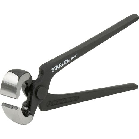 Stanley – Tenaille de menuisier demi-fine 180mm – Acier allié – Mâchoires brochées – Conformes aux normes ISO 9243 et DIN 5241