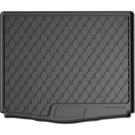 Vasca baule su misura in gomma sintetica - compatibile per Jeep Renegade (09/14) baule basso