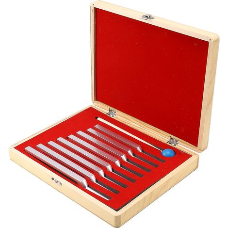 8pcs/set Aluminum Tuning Fork Sound Vibration 256hz+288hz+320hz+341hz+384hz+426hz+480hz+512hz (1/5)