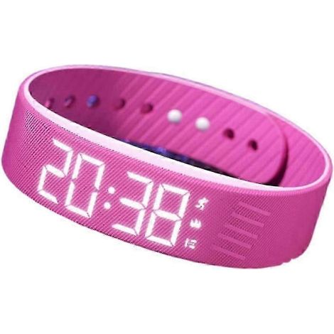 Fitsleeps Wecker - Lautloser Vibrationsalarm (Rot/Rosa)