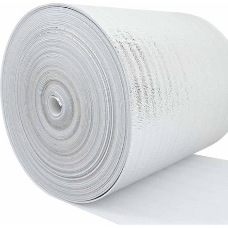 Réflecteur de chaleur pour radiateur Argenté 15 x 1 m