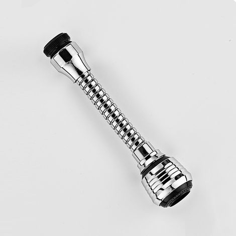Mitigeur de cuisine rotatif 2 pièces, robinet orientable 360°, pommeau de douchette réglable 2 modes, pulvérisateur filtre, aérateur pour évier, mélangeur de cuisine (1/5)