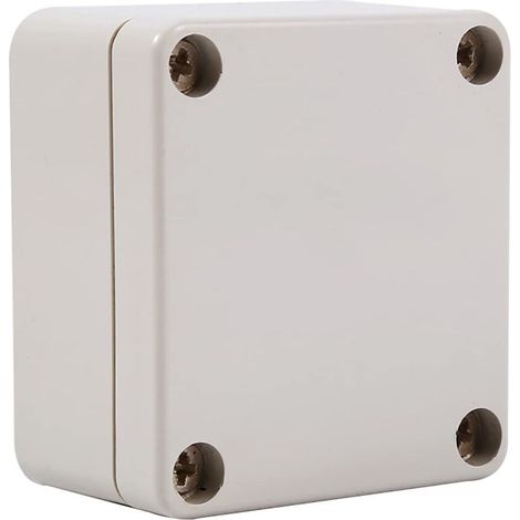 Boîte de jonction, Boîte de Derivation, Boitier electrique etanche, Boîtier de projet ABS IP65, DIY Boîte de câblage, pour les équipements électriques intérieure et extérieure (65 60 35mm) (1/4)
