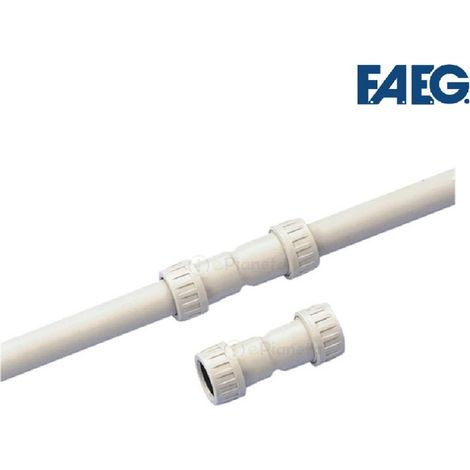 10 Pezzi Manicotto Diritto Tubo - Tubo Ø25mm IP65 - FAEG