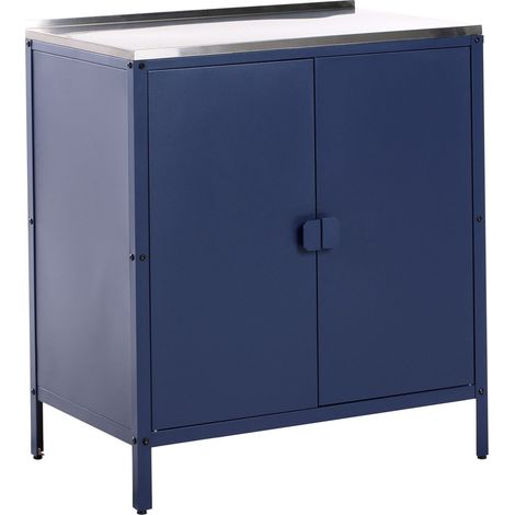 Outdoor-Küchenschrank VILAMA Blau (1/5)