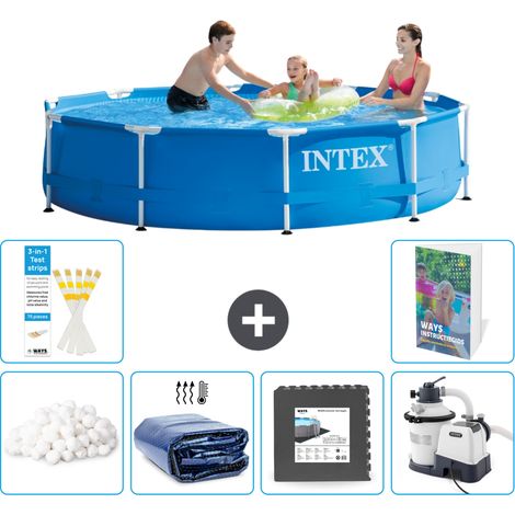Frame Pool Rund - 305x76 cm - 7-teilig S31