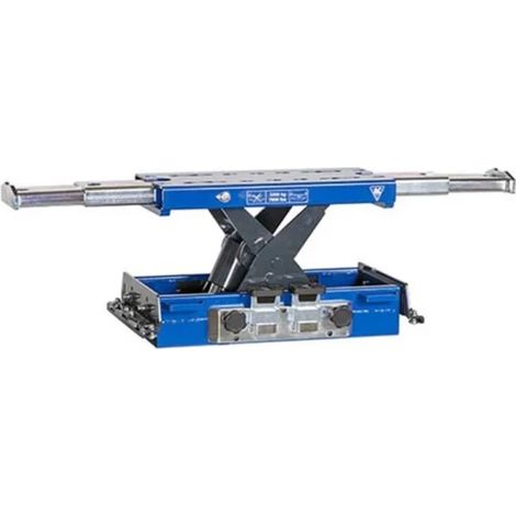 Traverse de levage hydropneumatique 3,2 tonnes – Système de fixation adaptable – Commande homme mort à deux mains – Sécurité optimale (1/3)