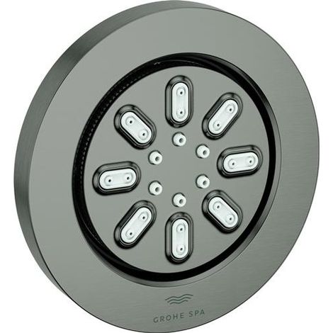 Grohe Rainshower Aqua Soffione doccia laterale a 2 getti Antracite, 26801AL0