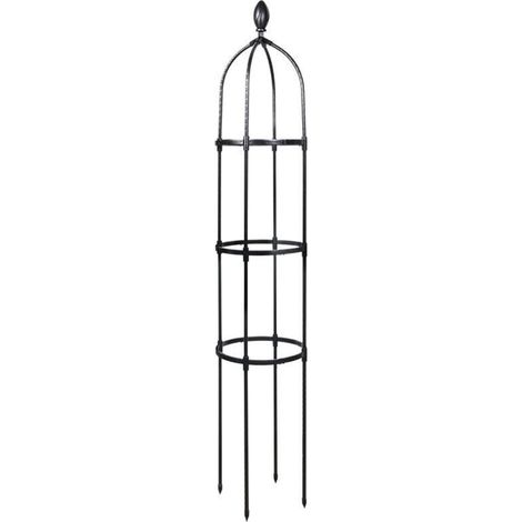 Tuteur de Jardin 145 cm Colonne rosiers Support pour Plantes grimpantes Ø 31.7 cm Obélisque de Jardin,AAFGVC (1/4)