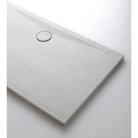Piatto doccia 90×90 cm pietraceramica h.3,5 gesso