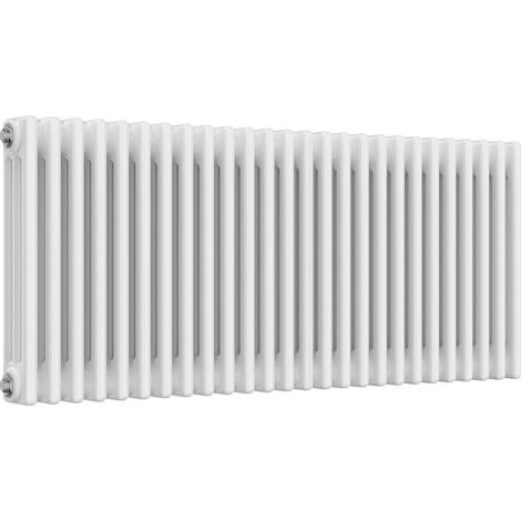 Reina Colona 3 Column Horizontal Radiator 500mm H x 1190mm W - White (1/6)