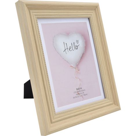 Cadre photo moderne en bois coloré, cadre photo innovant pour la maison, le bureau ou la chambre. (1/5)