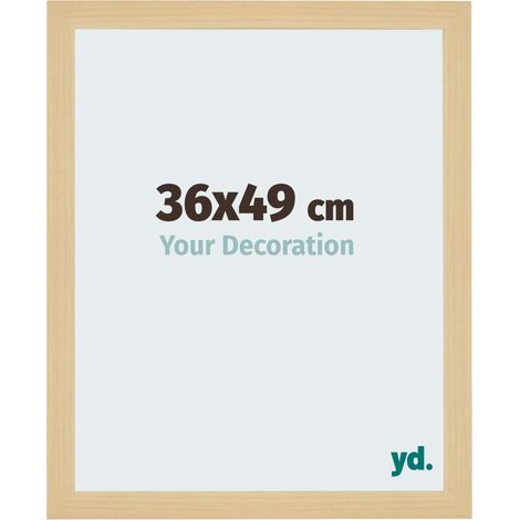 yd. - Cadre photo 36x49 - Decor erable - MDF - Mura