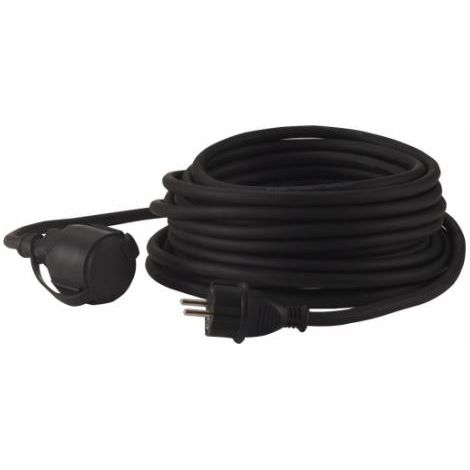 ALARGADOR HEDI 25 M. CABLE DE GOMA DE NEOPRENO 3G2,5 COLOR NEGRO IP44 VK25N2F