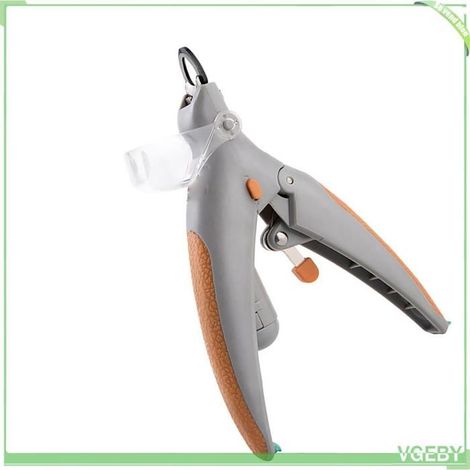 Coupe-ongles pour chat - FAFEICY - Modèle LED lumineux - Lame inoxydable - Loupe 5X - Poignée antidérapante (1/5)