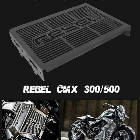 Protector de radiador para motocicleta REBEL 300 500 2017-2020. Protección para el sistema de refrigeración por agua.