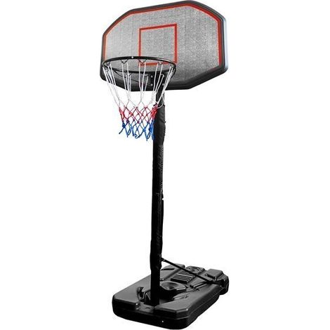 Set da basket autoportante con supporto regolabile e canestro da 200-300 cm