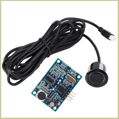 Tableau de Mesure de Distance Ultrasonique intégré, Capteur 5V, Module Transducteur, Câble de Sonde étanche (1/4)