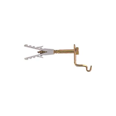 MENSOLE DI FISSAGGIO PER PIASTRE RADIANTI TF  TF 3 gola mm.8 tassello ø mm.10    FISCHER