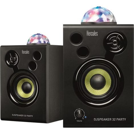 Hercules DJ Speaker 32 Party Negro Alámbrico 30 W (1/4)