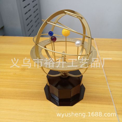Modelos transfronterizos, segundo modelo de cabello giratorio, venta al por mayor de adornos del sistema solar de gran formato en nombre de Scale Models. (1/5)