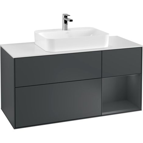 Villeroy & Boch F421HGHG meuble sous-lavabo Finion F42 (1/2)