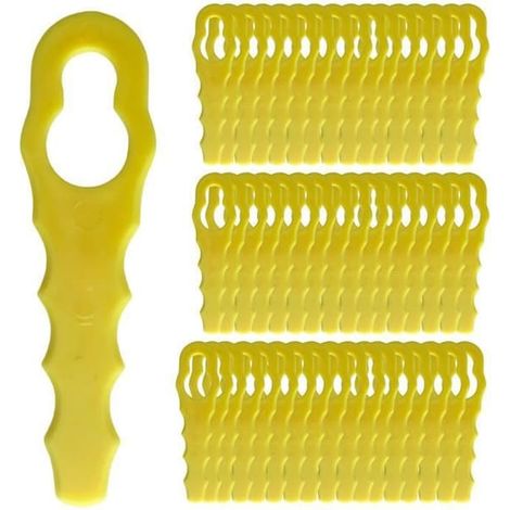 Replacement Blades RAC155 RAC157 RAC158 Compatible with Ryobi Edger Double Head Serrated Blades [Pack of 50] Phonillico® (1/5)