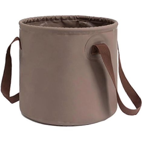 Bassine pliable multifonctionnelle de 20 litres (5 gallons), idéale pour le camping, les voyages, la pêche, la douche et le lavage du linge. (1/5)