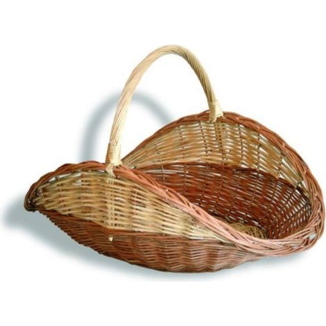CESTA LEÑA MIMBRE OVAL RUSTICO