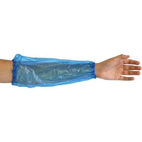HYGONORM MANCHONS DE PROTECTION « LIGHT » EN POLYÉTHYLÈNE BLEU 20 MY 40 CM FRANZ MENSCH 28269