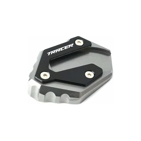 (TRACER Titanium) Compatible avec YAMAHA Tracer 700 GT 2015-2020, Tracer 7 GT 2021-2022. Pièces détachées pour moto Tracer 700GT : béquille latérale, extension de béquille. Maxpower. (1/3)
