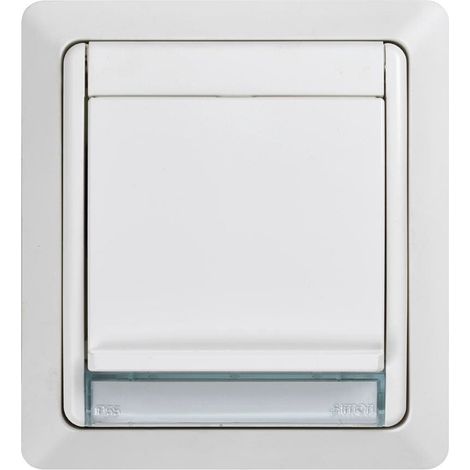 Base enchufe Schuko monobloc empotrable serie AQUA IP55 (1/2)