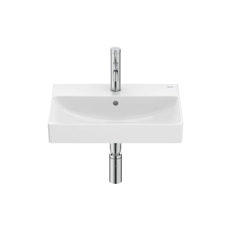 LAVABO COMPACTO MURAL O PARA SEMIPEDESTAL 500X360 CON JUEGO FIJACIÓN BLANCO