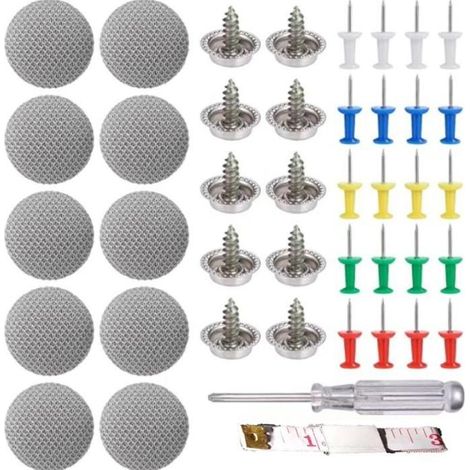 Kit d'outils pour la réparation de toit de voiture, 70 rivets de réparation, 70 vis de réparation de toit de voiture