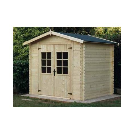 Casetta da Giardino in Legno d' Abete Nordico(19mm) - cm 246x200cm - Senza Pavimento - ITALFROM303 (1/2)