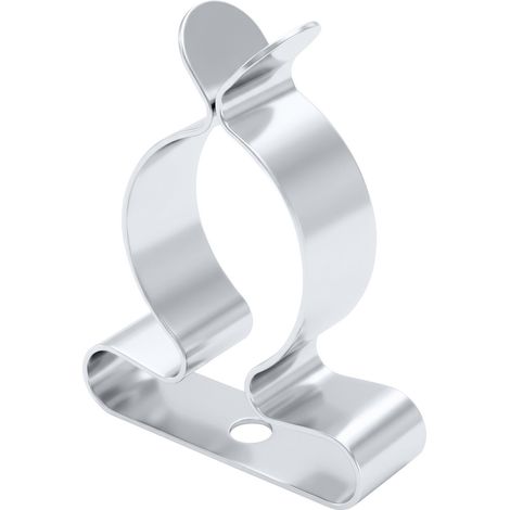TRU COMPONENTS PINCE DE RETENUE DE CâBLE CEM à TROU DE FIXATION 3.2 MM à MAX. DES BORNES 22 MM EPAISSEUR DE PLAQUE (MAXI) 0.5 M (1/4)